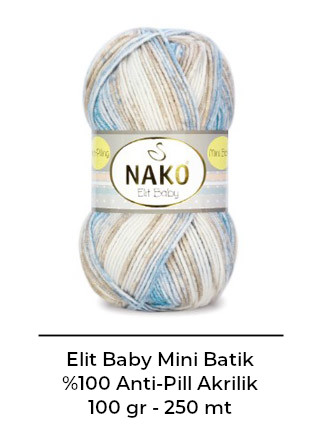 Nako Elit Baby Mini Batik