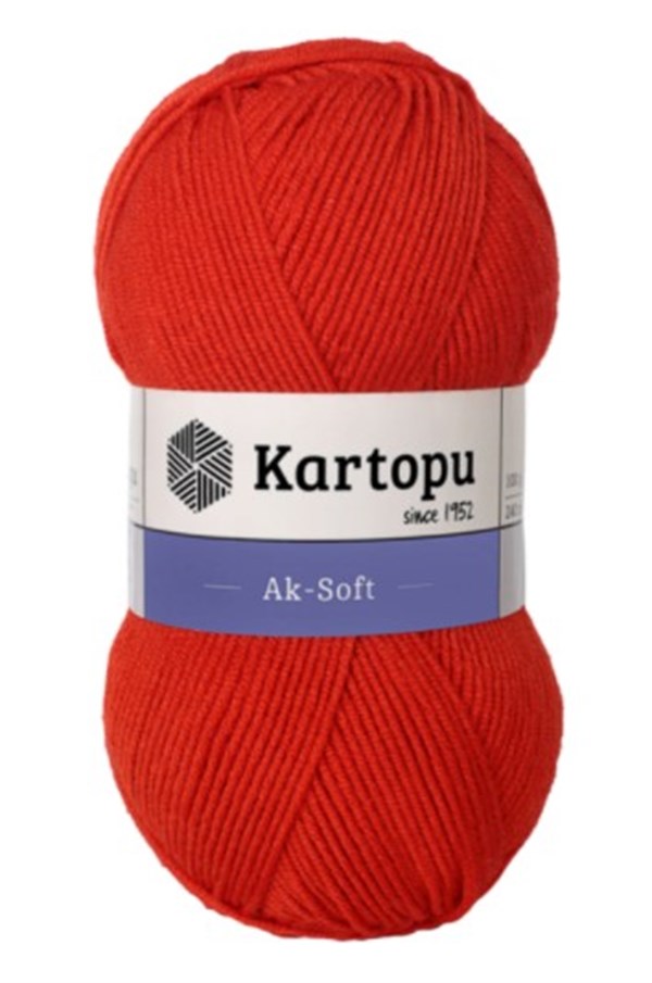 Kartopu Ak-Soft K237 | El Örgü İpi