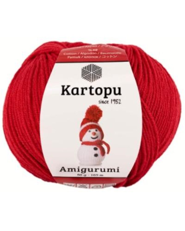 Kartopu Amigurumi K143 Kırmızı | El Örgü İpi