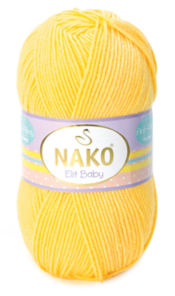 Nako Elit Baby 2857 - Tüylenmeyen İp - Bebek İpi