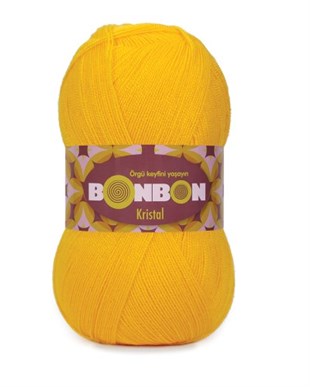 Bonbon Kristal 98598 Koyu Sarı | Bonbon Lif İpi