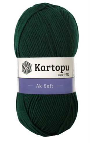Kartopu Ak-Soft K1416 | El Örgü İpi