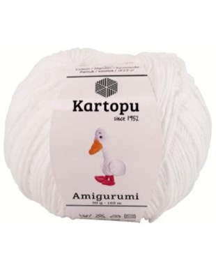 Kartopu Amigurumi K010 Beyaz | El Örgü İpi