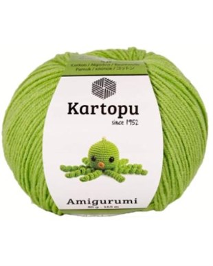 Kartopu Amigurumi K404 Fıstık Yeşili | El Örgü İpi
