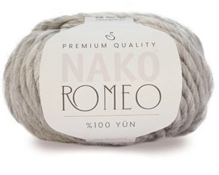 Nako Romeo 23920  Taş | Tüylenmeyen İp | El Örgü İpi