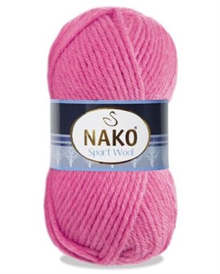 Nako Sport Wool 4211 Neon Pembe | Nako Yün El Örgü